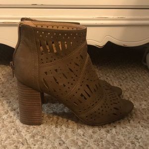 Open Toe Booties